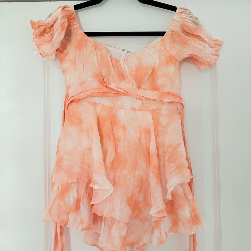 Selfie Leslie Coral Top